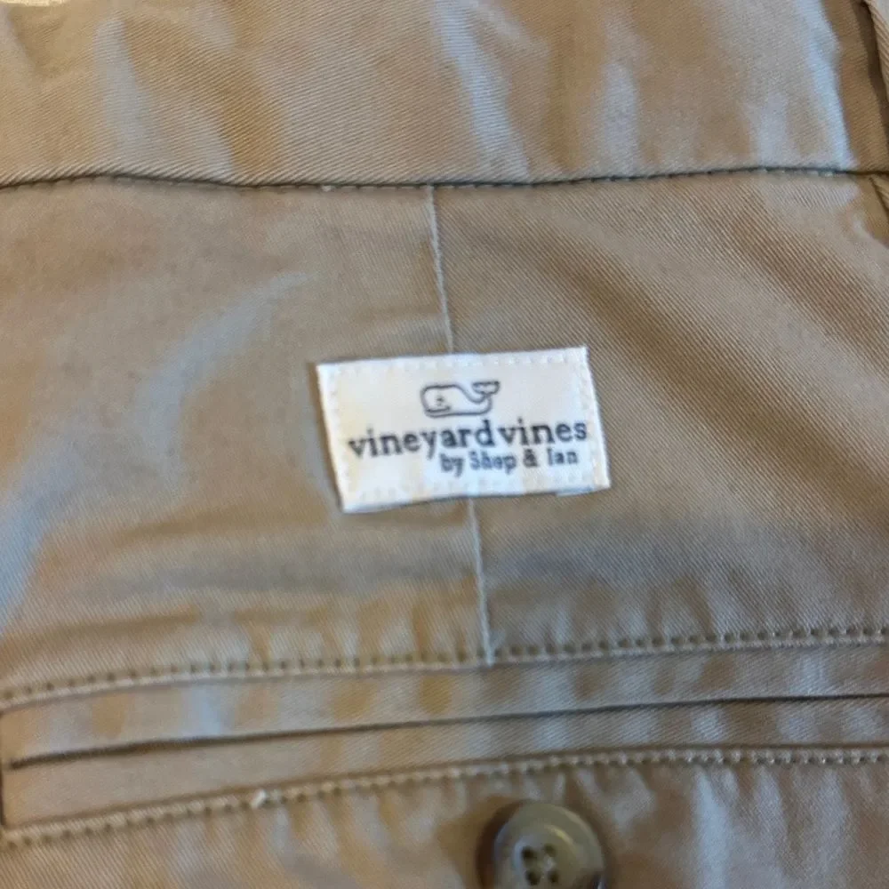 Vineyard Vines Boys Khaki Shorts - Size 18